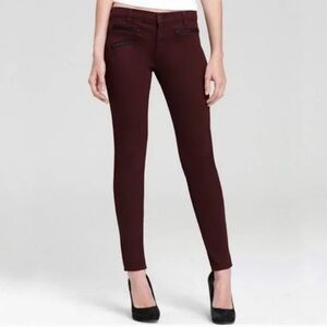 J Brand Zoey Triple Zip Skinny Jeans Sz 28